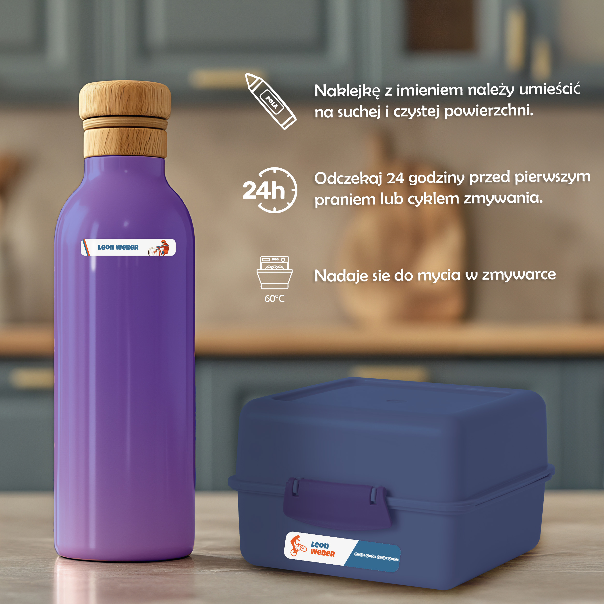 Naklejki imienne – zdjęcie 4