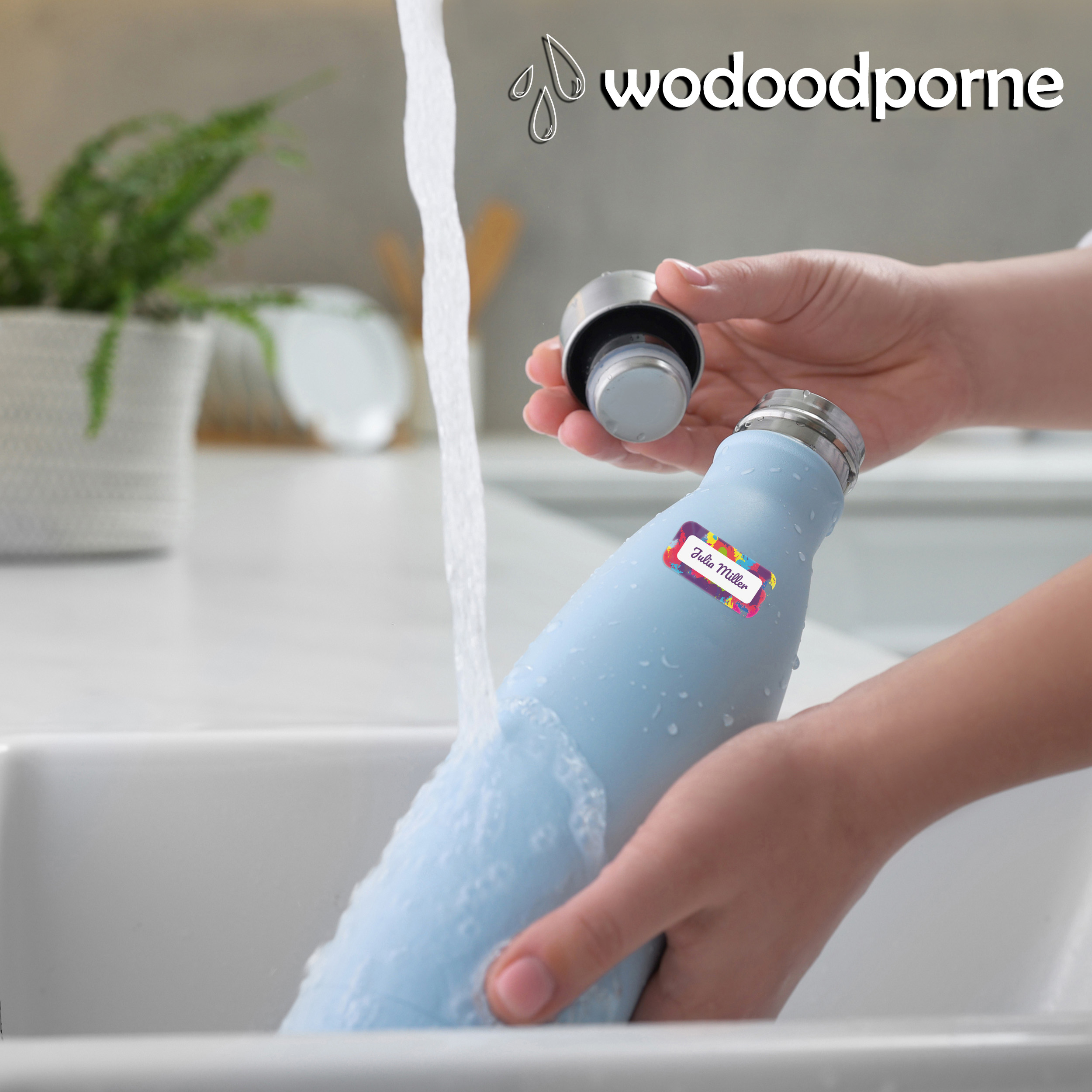 Naklejki imienne wodoodporne – zdjęcie 2