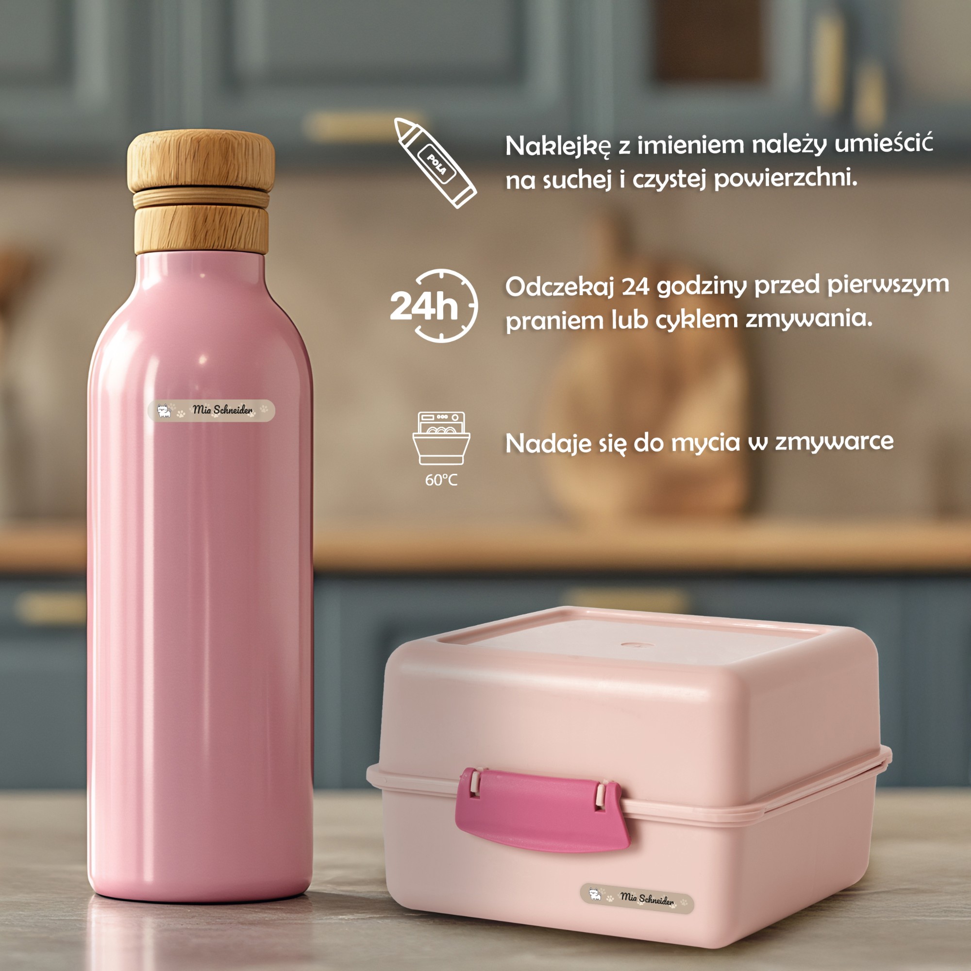 Naklejki imienne – zdjęcie 4