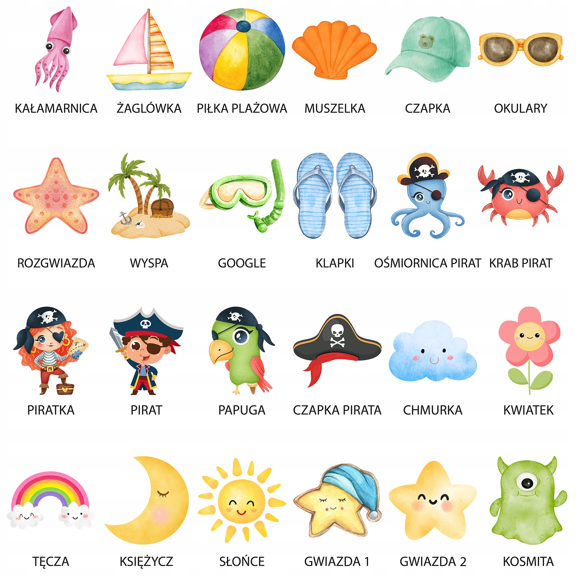 Naklejki imienne – zdjęcie 7