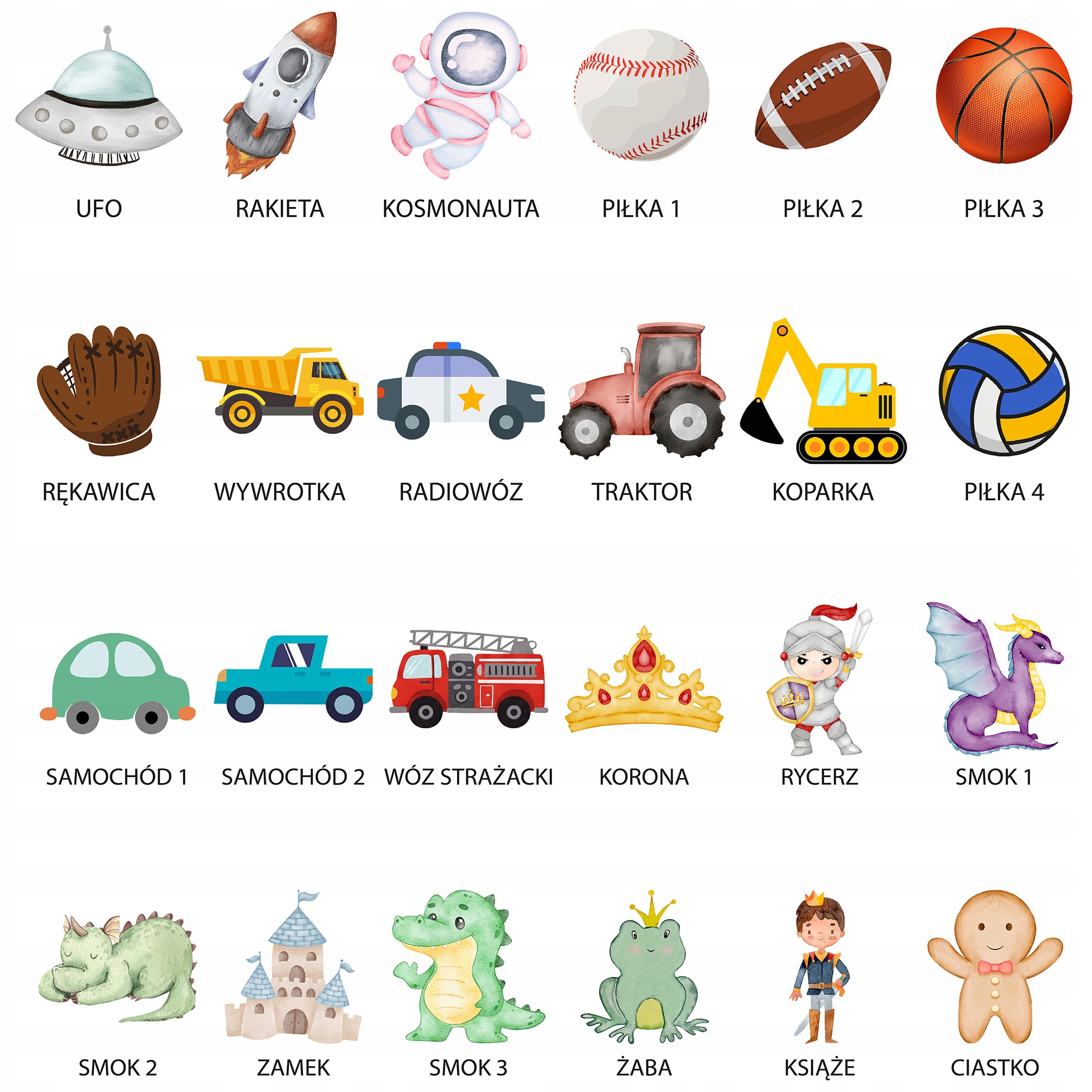 Naklejki imienne – zdjęcie 8