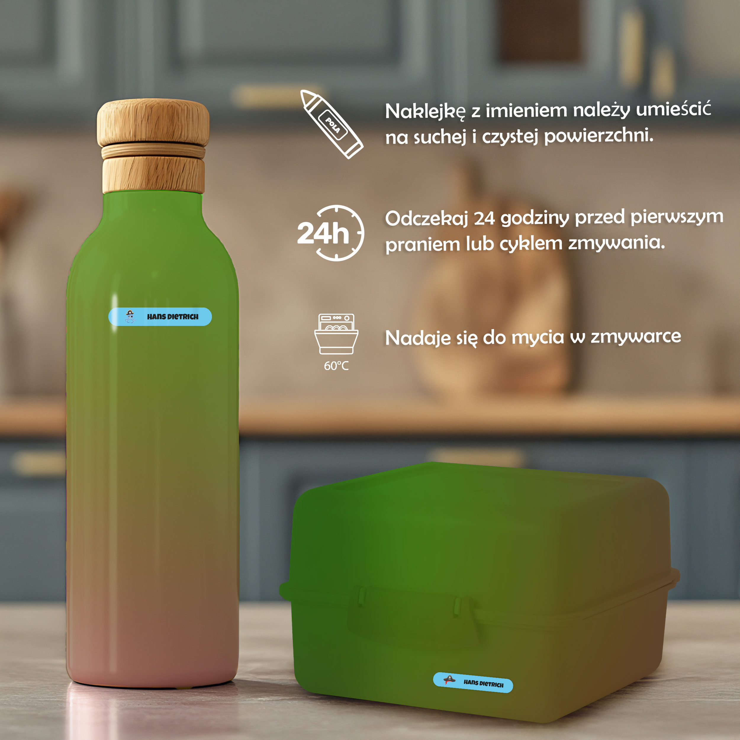 Naklejki imienne – zdjęcie 4