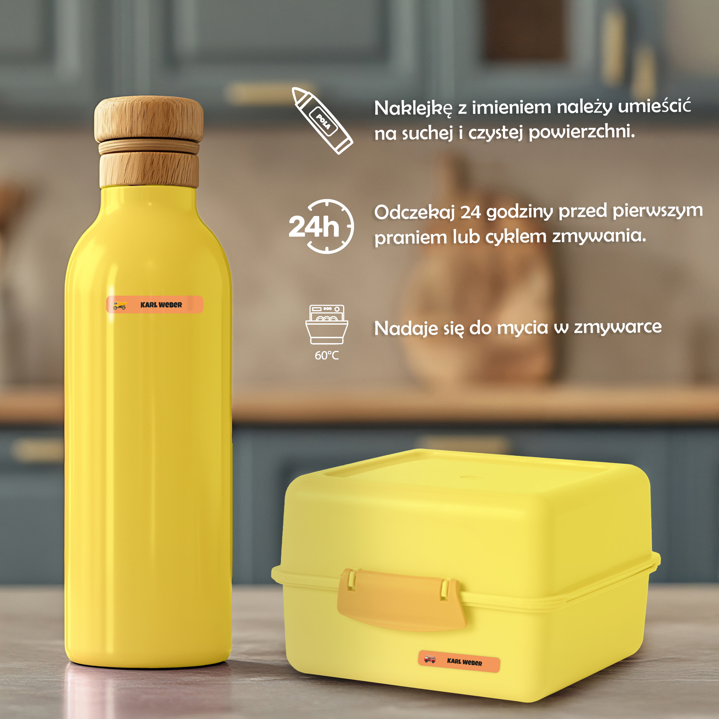 Naklejki imienne – zdjęcie 4