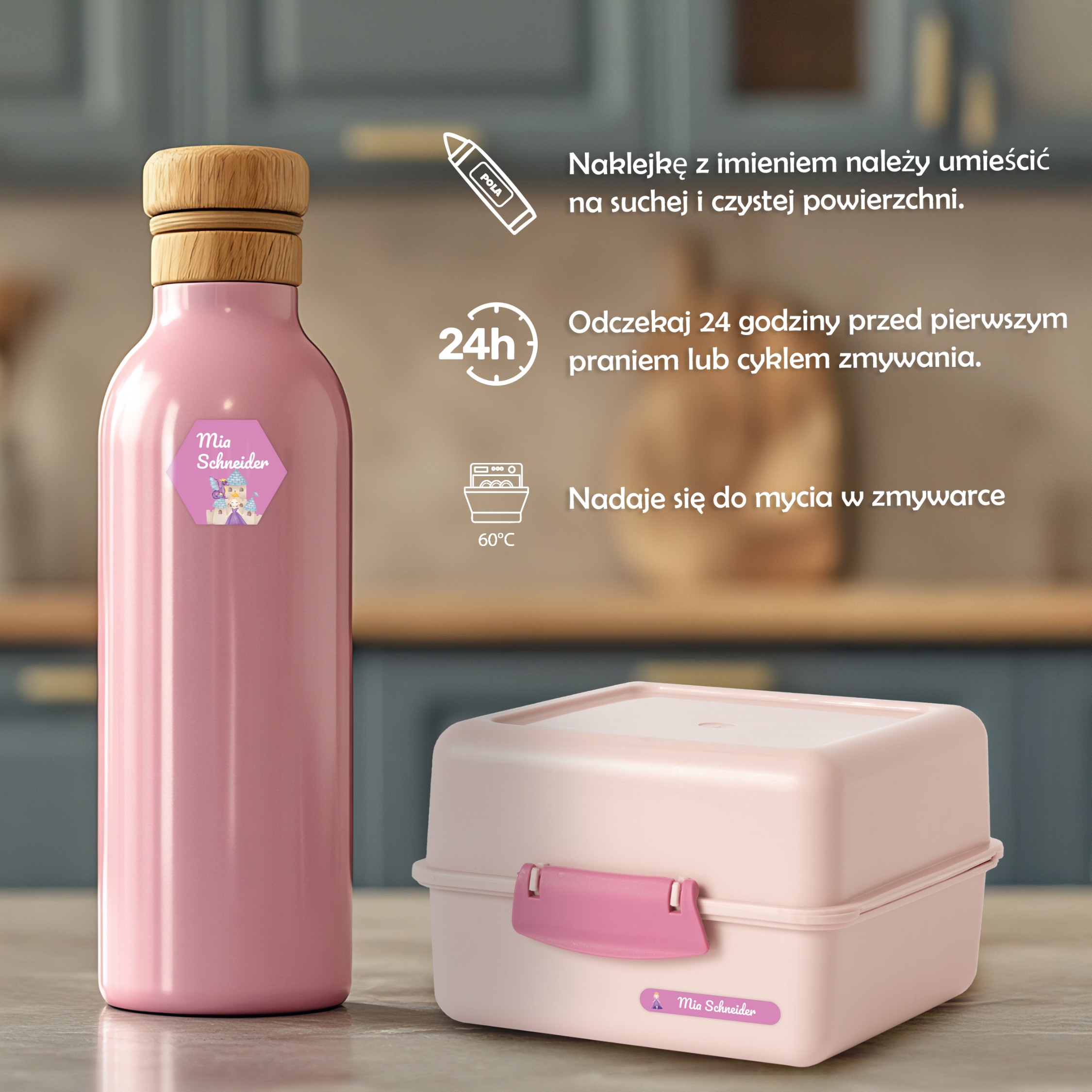 Naklejki imienne – zdjęcie 4