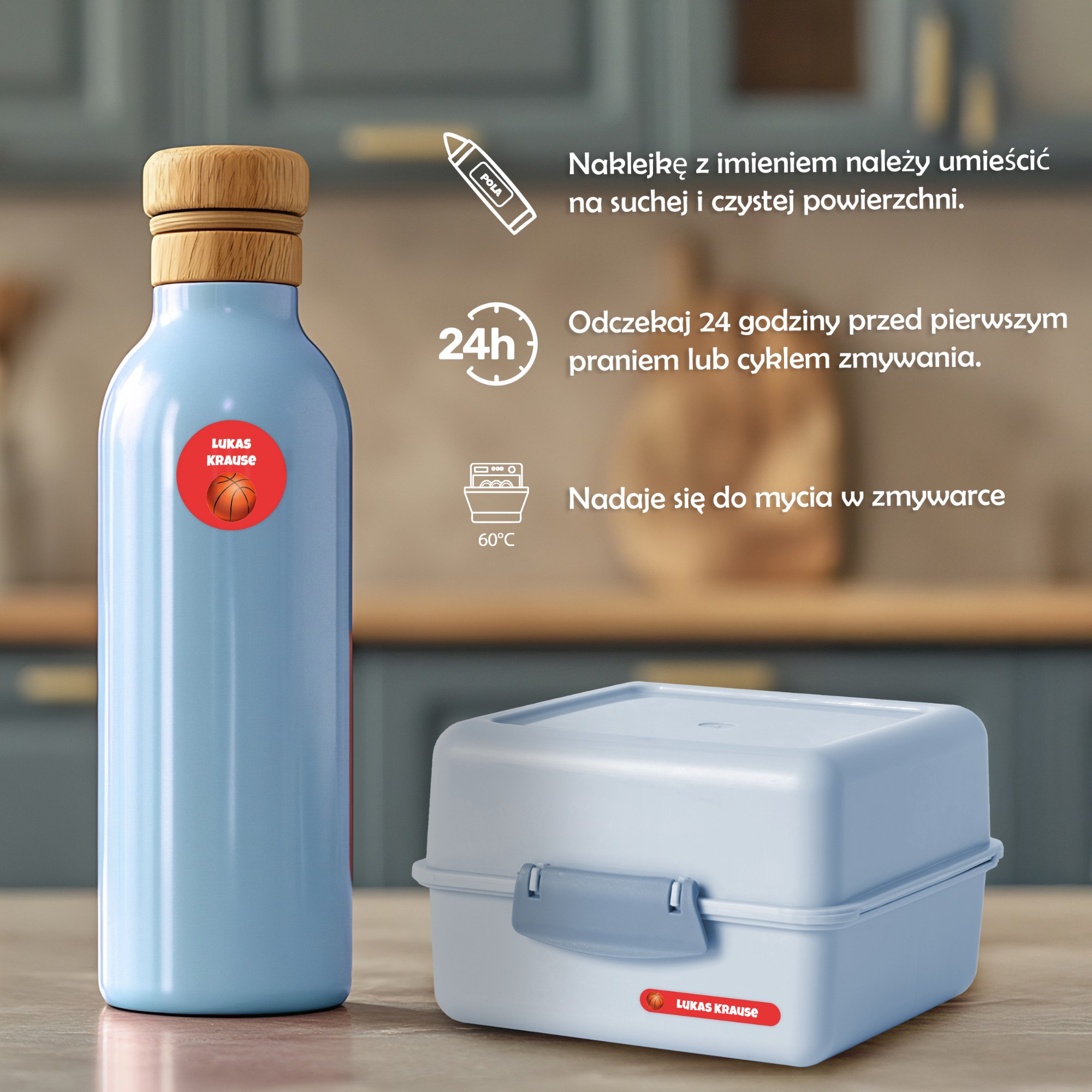 Naklejki imienne – zdjęcie 4