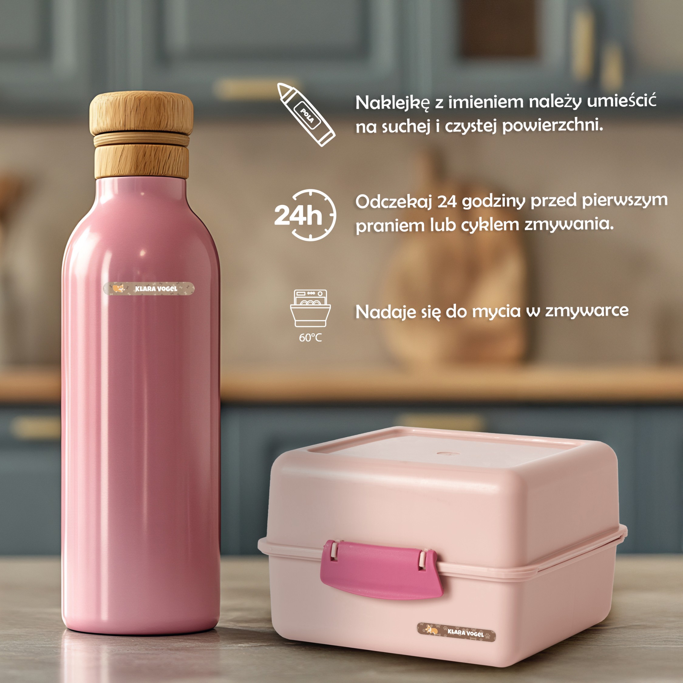 Naklejki imienne – zdjęcie 4