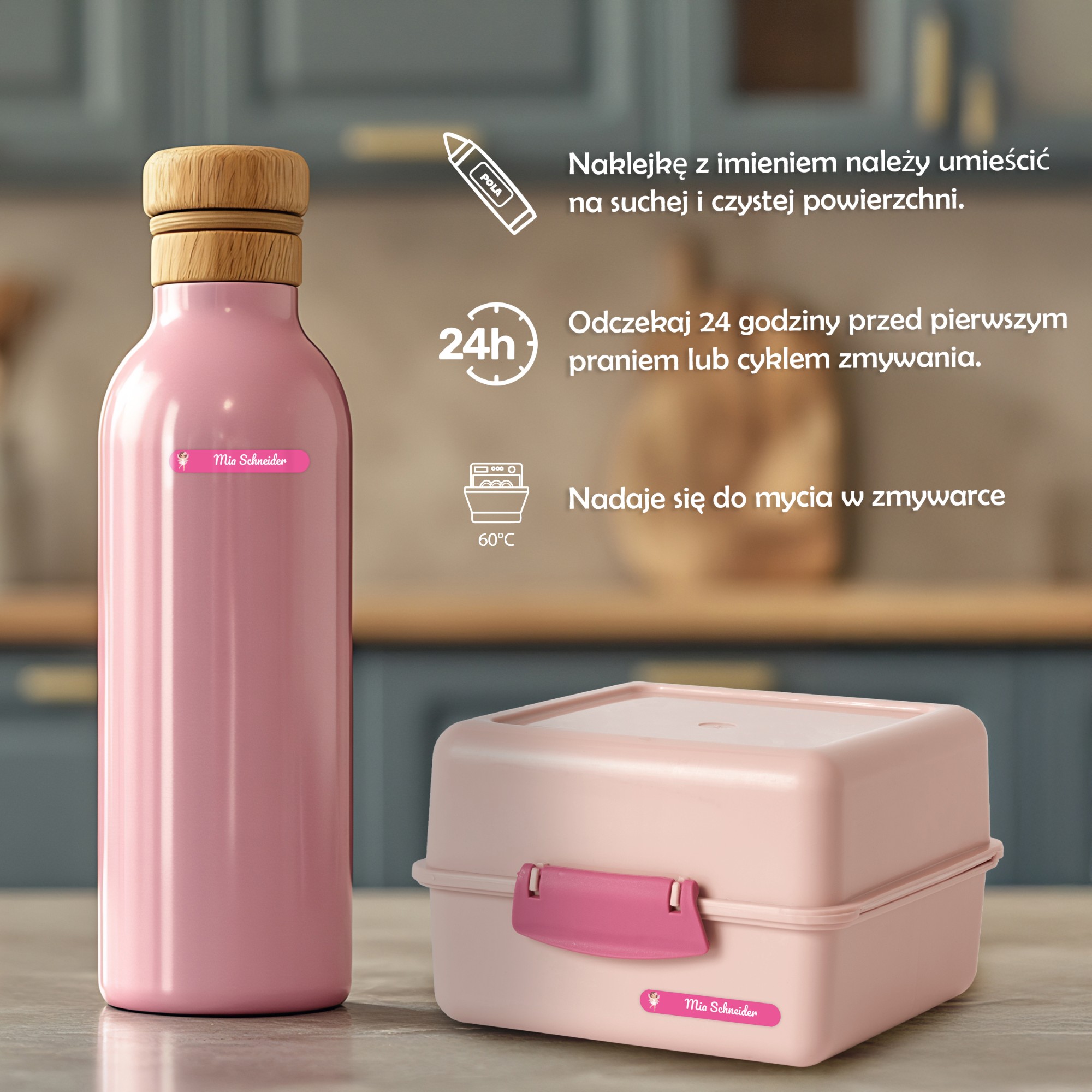 Naklejki imienne – zdjęcie 4