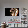 Obraz na płótnie Kobieta Indianka Sztuka Malarstwo 100x80 cm