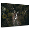 Obraz na płótnie Natura Wodospad z lotu ptaka 40x30 cm