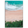 Obraz na płótnie Plaża Morze Fale Woda Przyroda 80x120 cm
