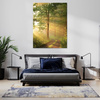 Obraz na płótnie Światło Słońca Las Ścieżka Natura 40x80 cm