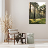Obraz na płótnie Las Drzewa Słońce Natura 40x80 cm