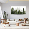Obraz na płótnie Deszczowy Las Natura Drzewa 80x40 cm
