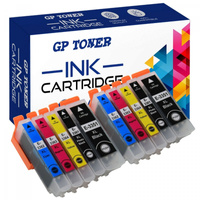 10x Tusz Zamiennik do Epson T3351 T3361 T3362 T3363 T3364 Epson Expression Premium XP-530 XP-540 XP-630 XP-630 Series XP-635 XP-640 GP-E3365XL CMYK x2 ZESTAW