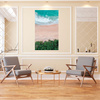 Obraz na płótnie Plaża Morze Fale Woda Przyroda 80x120 cm
