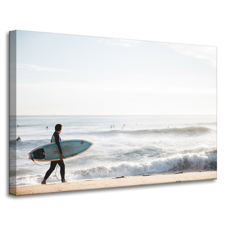 Obraz na płótnie Surfing Morze Woda Lato Plaża 90x60