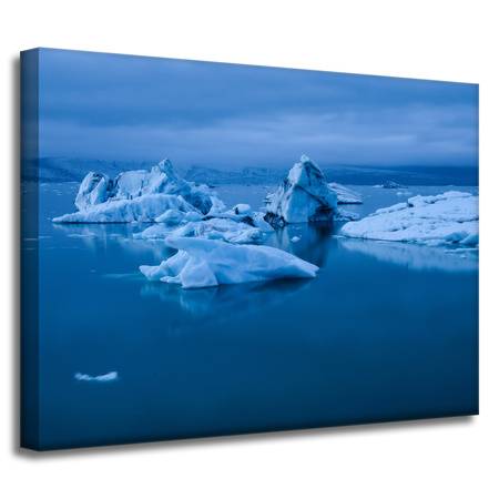 Obraz na płótnie Natura Islandia góra lodowa 40x30 cm
