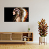 Obraz na płótnie Kobieta Indianka Sztuka Malarstwo 100x80 cm