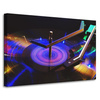 Obraz na płótnie muzyka Gramofon LED 90x60