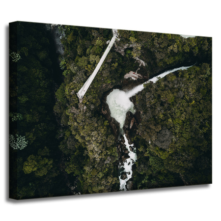 Obraz na płótnie Natura Widok z lotu ptaka 40x30 cm
