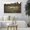 Obraz na płótnie Natura Owce na pastwisku 40x30 cm