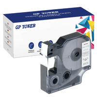 Taśma winylowa do DYMO RHINO 18444 12mmx5,5m Białe GP-DY18444