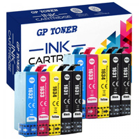 10x Tusz Zamiennik do Epson T1631 T1632 T1633 T1634 Epson WorkForce WF-2010W WF-2500 Series WF-2510WF WF-2520NF WF-2530WF GP-E1636CMYKK x2 ZESTAW