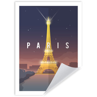 Plakat Miasta Paryż_2 21X29,7 cm
