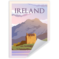 Plakat Państwa Irlandia 50X70 cm