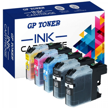 5x Tusz Zamiennik Brother LC123 DCP-J132w J152w J552dw MFC-J4410dw 4510dw - GP-B123CMYKK XL ZESTAW