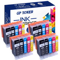 20x Tusze do Canon C520XL CMYK x4 GP Pixma IP3600 4600 MP540 550 MX860