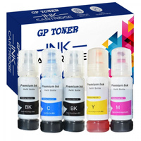 5x Tusz Zamiennik do Epson 103 C13T00S14A, C13T00S24A, C13T00S34A, C13T00S44A, L1100 L1200 L1210 L1250 GP-E103CMYKK