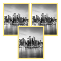 3x Rama Żółta 24x30, I L13,15,030, Plexi