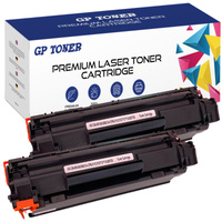 Zestaw 2x Toner zamiennik do drukarki GP-H435/CB436/CE285A x2 HP M1120MFP M1522N M1120n GP-HCB435/CB436/CE285A x2 Black