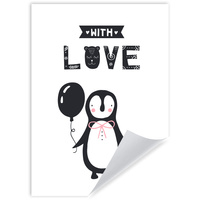 Plakat Urodzinowy With love_2 21X29,7 cm