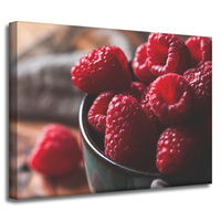 Obraz na płótnie Kuchnia Maliny_2 40x30 cm