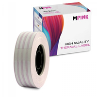 Termiczna taśma papier do etykiet MP-RL-15*50*150PT-PO Pink Border