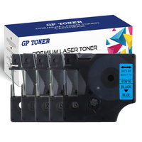 5X Taśma do DYMO D1 9mm 7m Niebiesko czarna GP-DY40916 x5