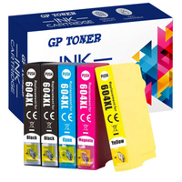 Zestaw 5x Tusz zamiennik do Epson Expression Home XP 2200 3200 4205 GP-E604XL CMYKK 