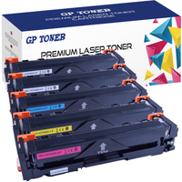 Zestaw 5x Toner zamiennik do HP LaserJet Pro 254nw 280nw 281dfn M270 Series GP-H404X CMYKK GP