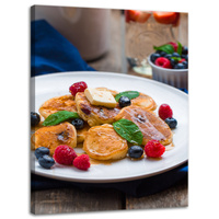 Obraz na płótnie Kuchnia Pancakes 30x40 cm