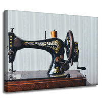 Obraz na płótnie Vintage Maszyna do szycia 40x30 cm