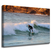 Obraz na płótnie Ludzie Surfer 40x30 cm