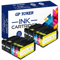 Zestaw 10x Tusze zaminniki do HP DesignJet T120 T520 T130 GP-H711XL CMYKK x2 GP