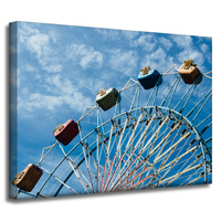 Obraz na płótnie Architektura Park rozrywki 40x30 cm