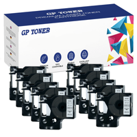 10x Taśma do DYMO D1 40913 7m 9mm Biała GP-DY40913 x10