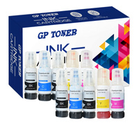 ZESTAW 10x Tusz zamiennik do Epson EcoTank L1110 L3250 L5290 E103 GP-E103 CMYKKx2