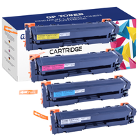 4x TONER DO HP COLOR LASERJET MFP M281FDW CF540X CF541X CF542X CF543X -GP-HCF544X CMYK