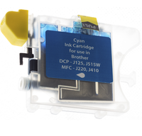 Tusz Zamiennik Brother LC985C - MFC J220, J265W, J410, J415W, DCP J125, J315W, J515W - GP-B985C Cyan