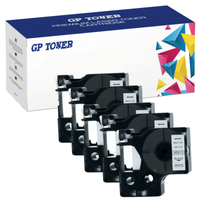 5x Taśma do DYMO D1 40913 7m 9mm Biała GP-DY40913 x5